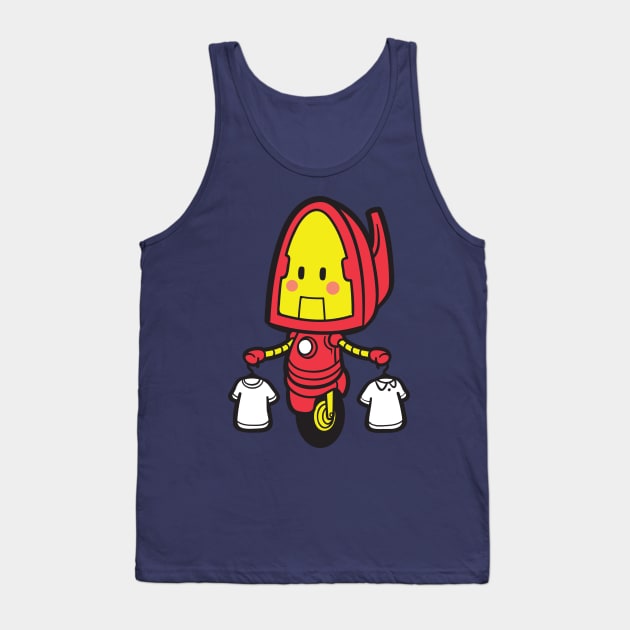 Iron Mascot Tank Top by flyingmouse365